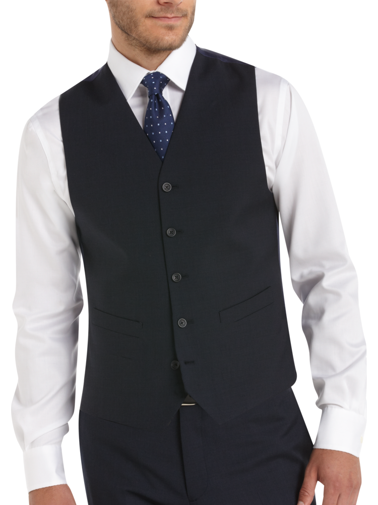 202-2 Men's Classic Fit Suit Separate Vest