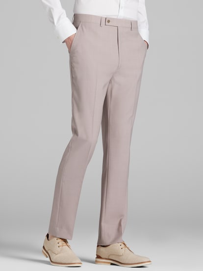 Calvin Klein Slim Fit Xfit Flat Front Suit Separates Pants | Men's Pants |  Moores Clothing