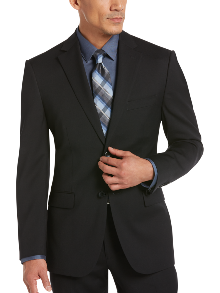 Black suit without jacket hotsell