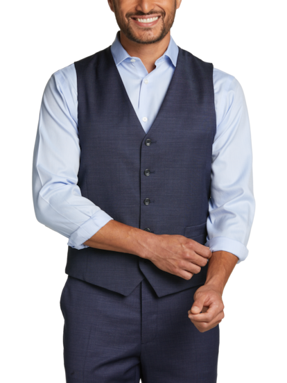 slim fit dress slacks Kenneth Cole Reaction Men's Slim-Fit Stretch Dress Pants main image 1