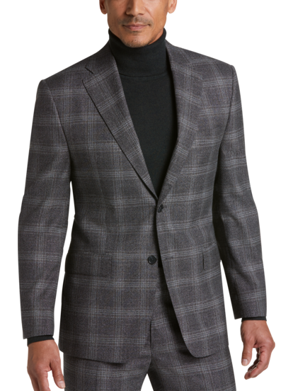 Joseph Abboud Slim Fit Plaid Suit Men s Moores Clothing