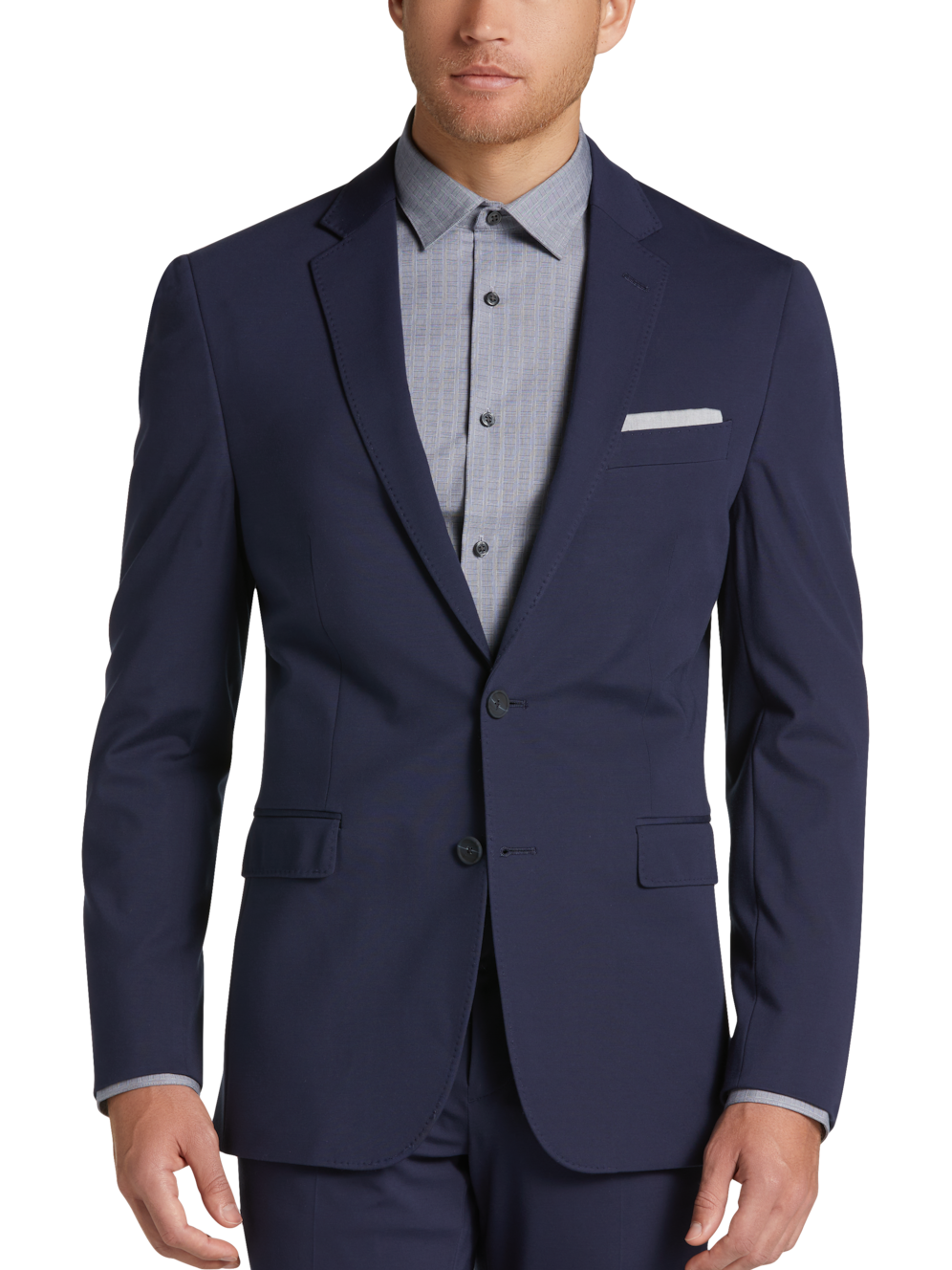 Awearness Cole Slim Fit Knit Suit Separates Jacket Men's