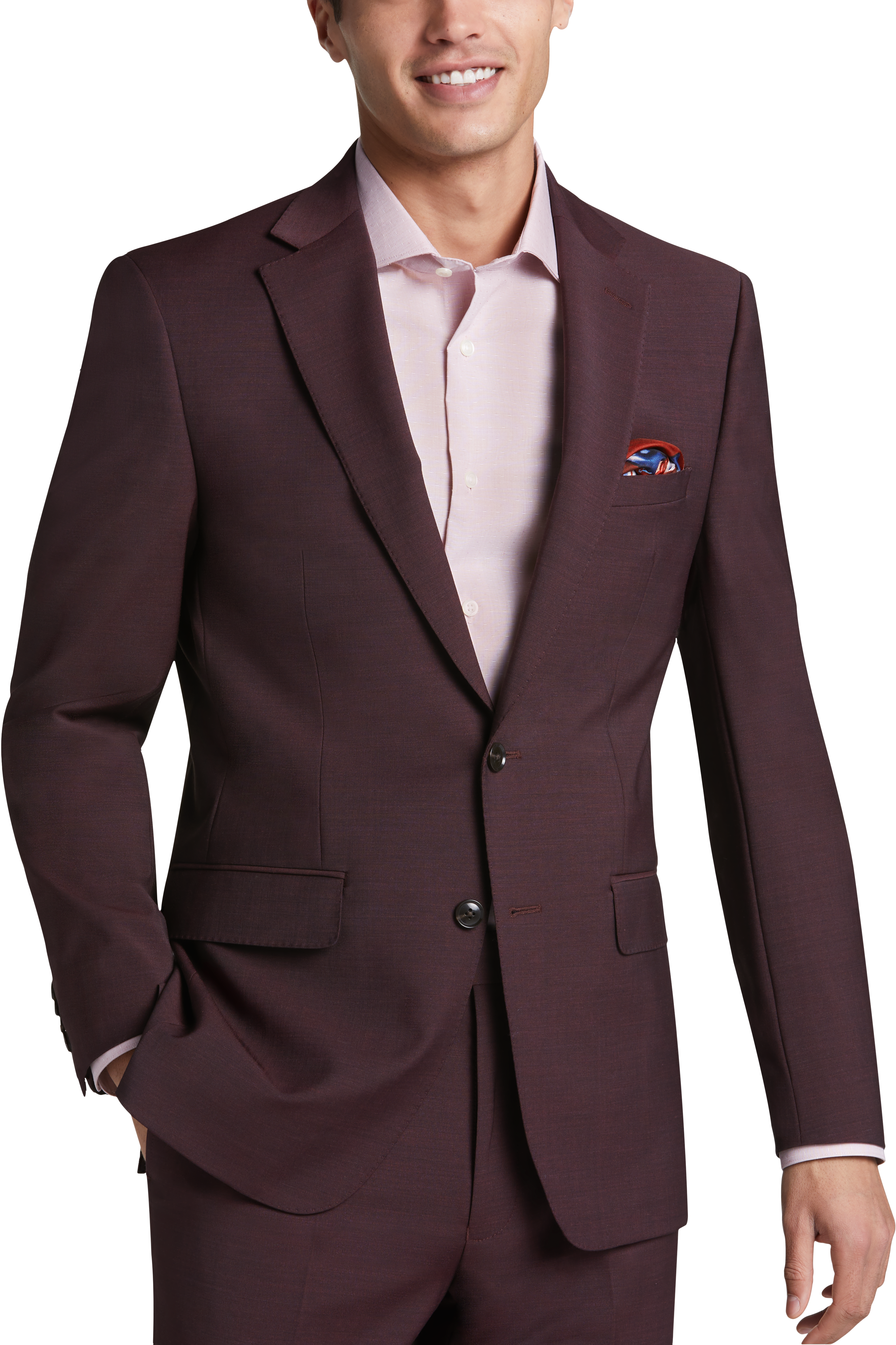 calvin klein modern fit suit separates