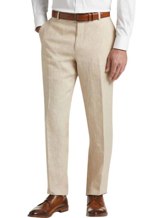 Joe Joseph Abboud Slim Fit Suit Separates Linen Pants | Men's | Moores ...