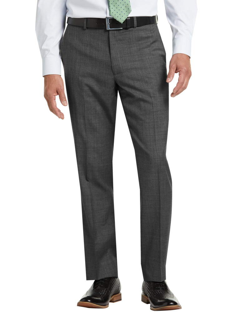 Lauren Ralph Lauren Men's Slim-Fit Total Stretch Dress Pants - 30 W 30 L -  Grey 