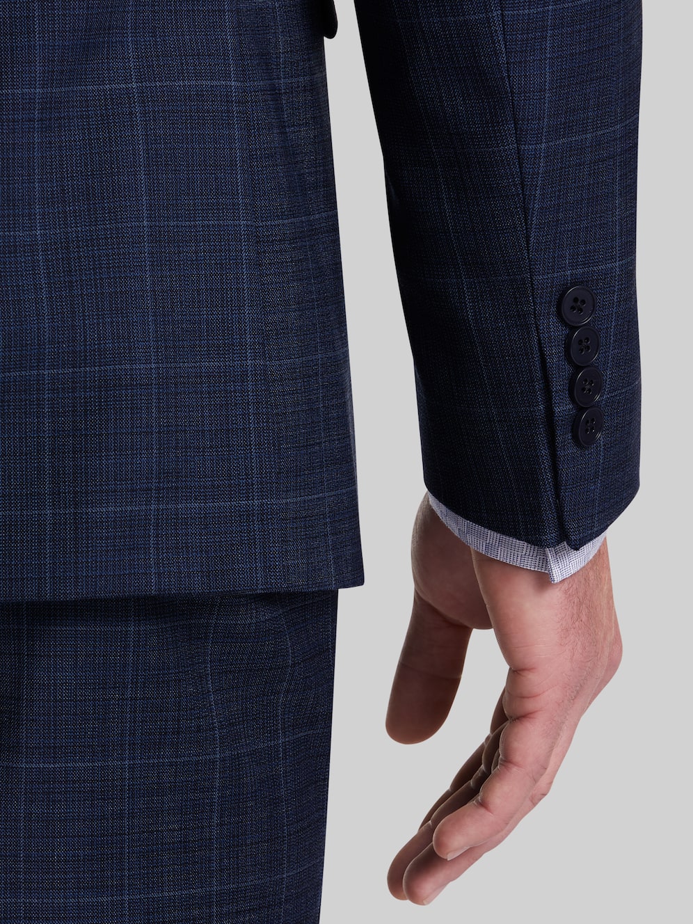 Blazer Gilgavin Taille 52 - Veste Noire à Carreaux, Doublure Polyester, Neuf Avec Étiquettes