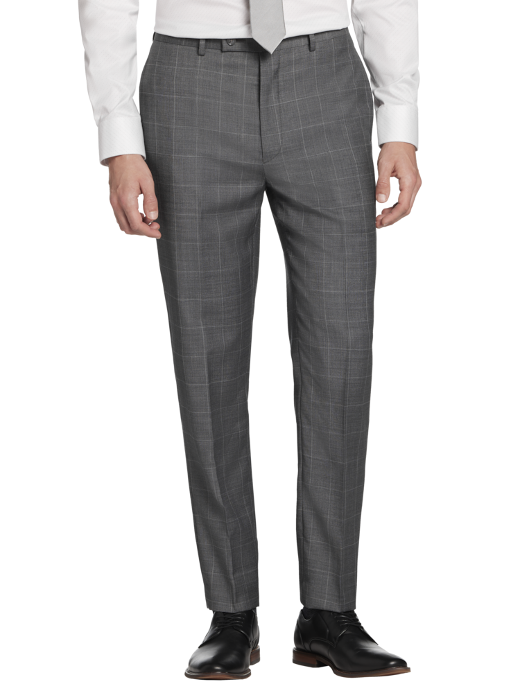 Calvin Klein Slim Fit Suit Separates Linen-Blend Pants, All Sale