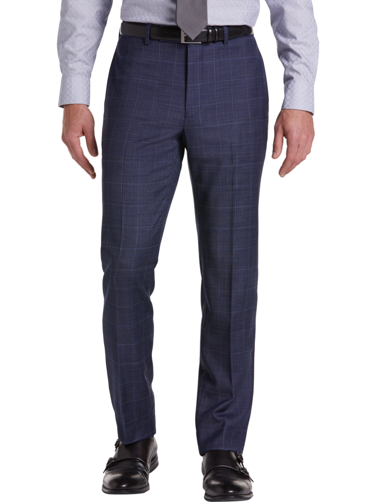 Calvin Klein Slim Fit Suit Separates Linen-Blend Pants, All Sale