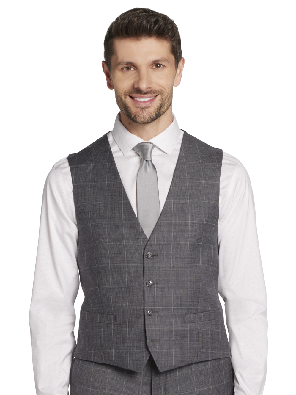 Calvin Klein Slim Fit Suit Separates Vest Men's Suits & Separates