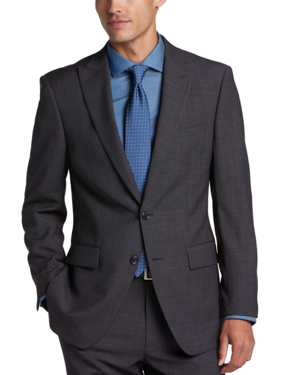 Calvin Klein Skinny Fit 2-piece Check Suit | Men's | Moores Clothing