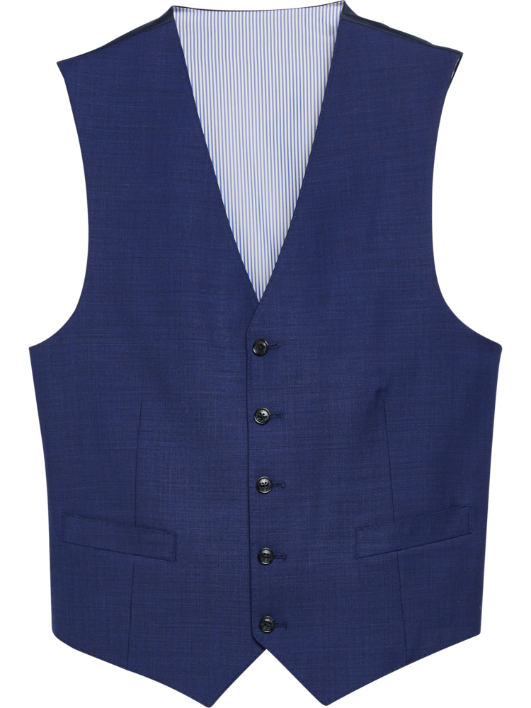 Tommy Hilfiger Modern-fit Th Flex Performance Plaid Wool Suit