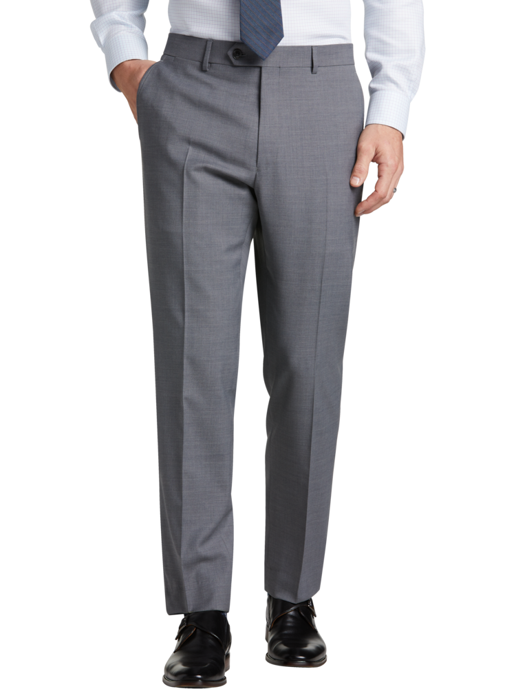 Tommy Hilfiger Men's Modern-Fit Stretch Dress Pants 38 x 30 Navy