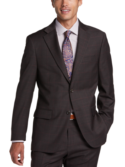 Tommy hilfiger plaid suit online