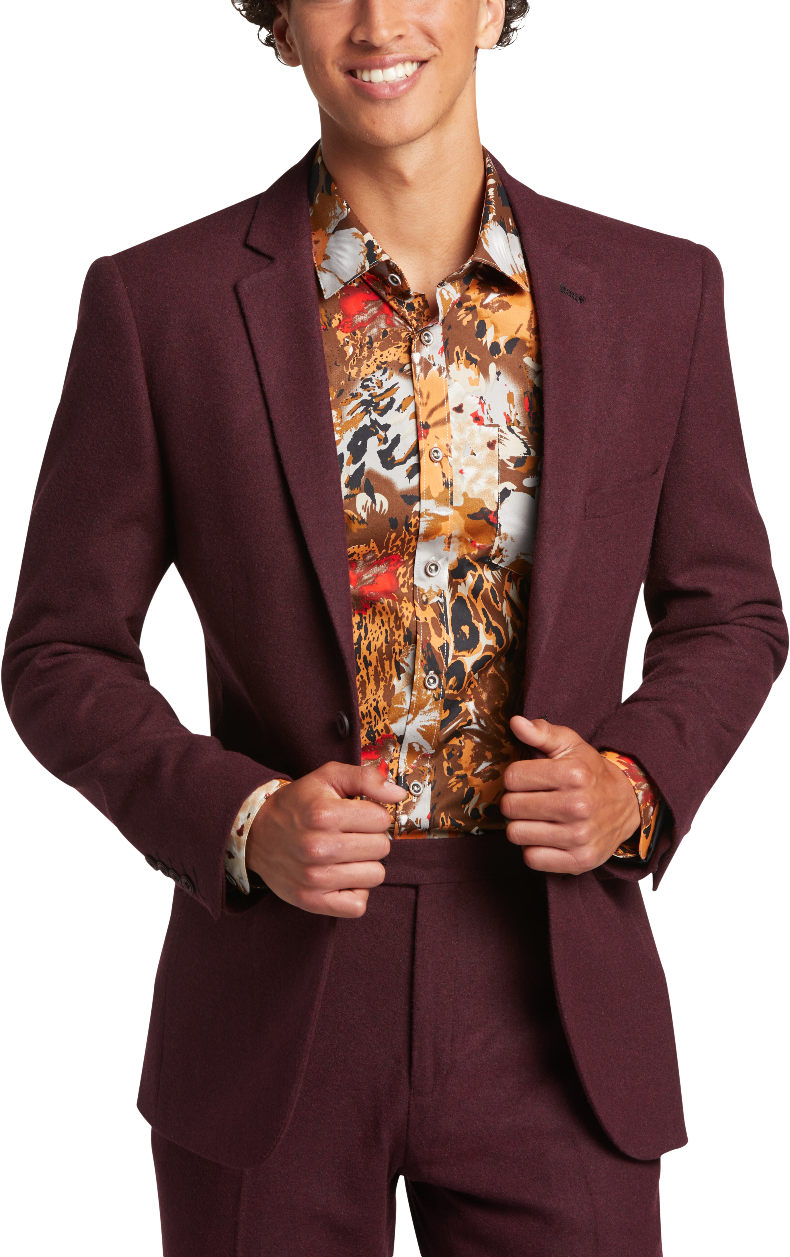 Paisley & gray jacket sale