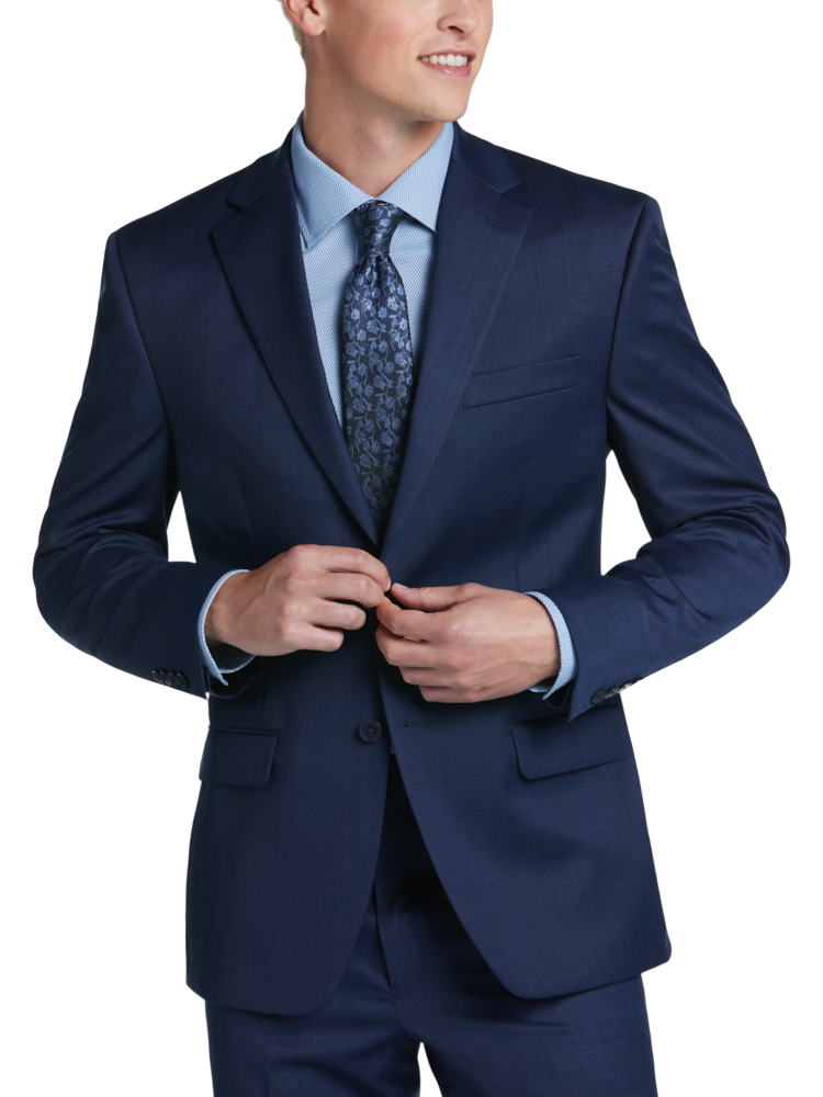 Michael Strahan Modern Fit Pinstripe Dress Pants | Men's | Moores Clothing