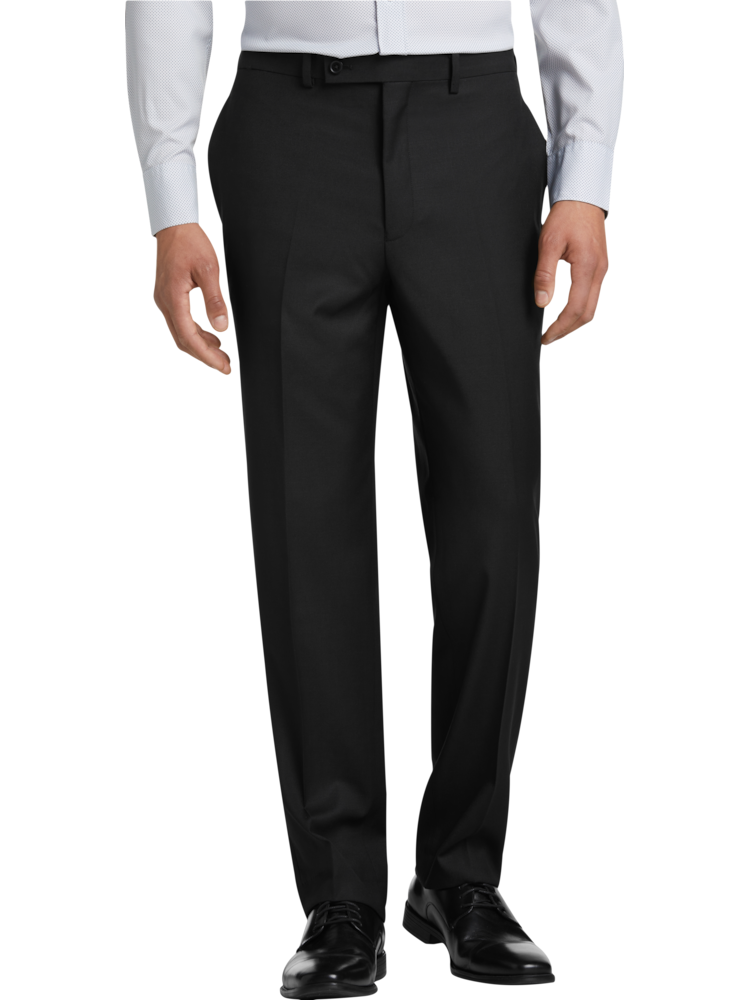 Michael Strahan Modern Fit Pinstripe Dress Pants | Men's | Moores Clothing