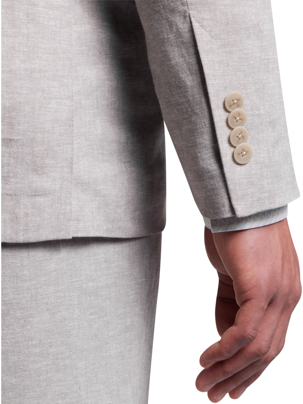 Joe Joseph Abboud Slim Fit Linen Blend Suit Separates Men's Suits