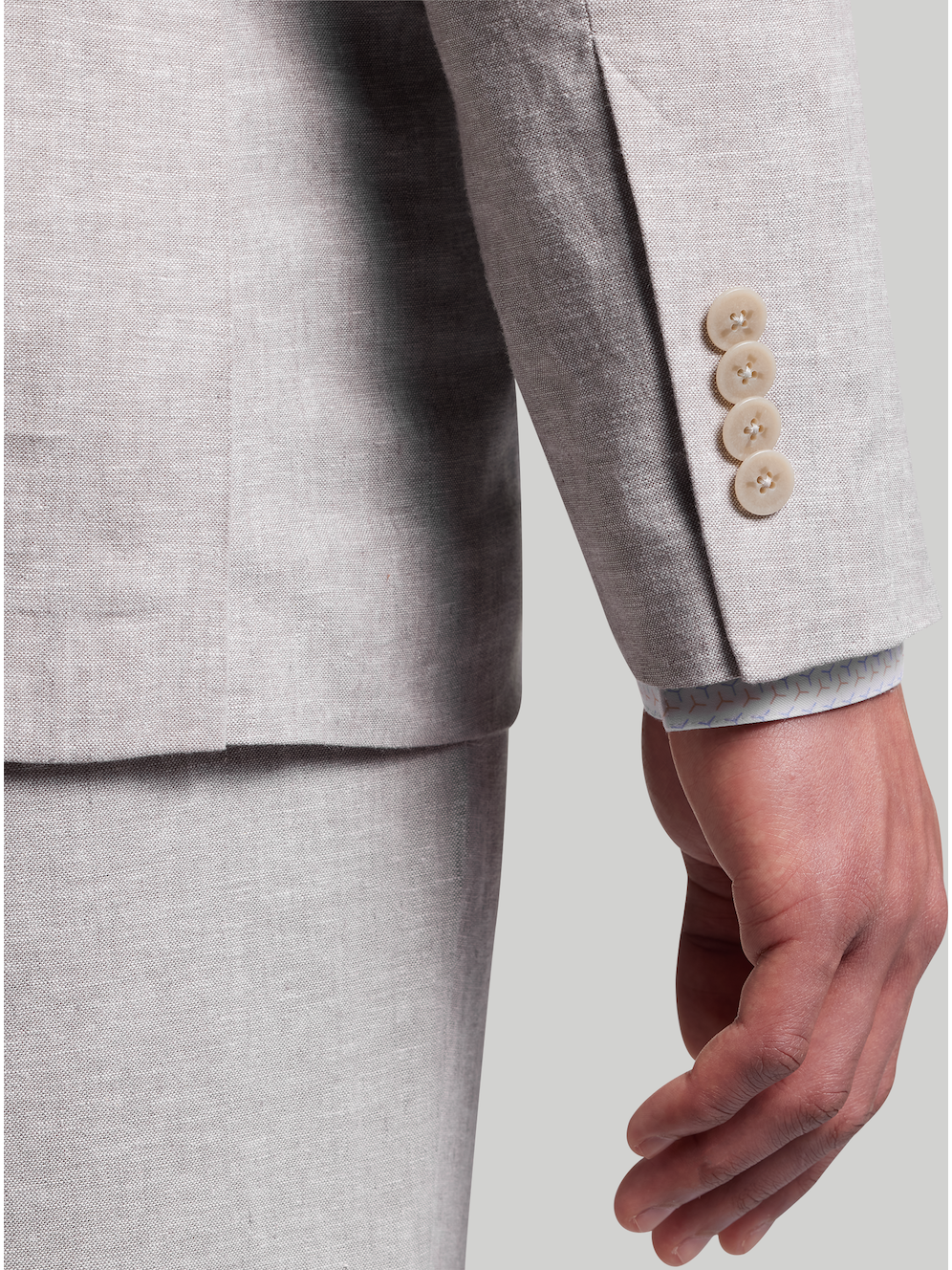 Joe Joseph Abboud Slim Fit Linen Blend Suit Separates Men's Suits