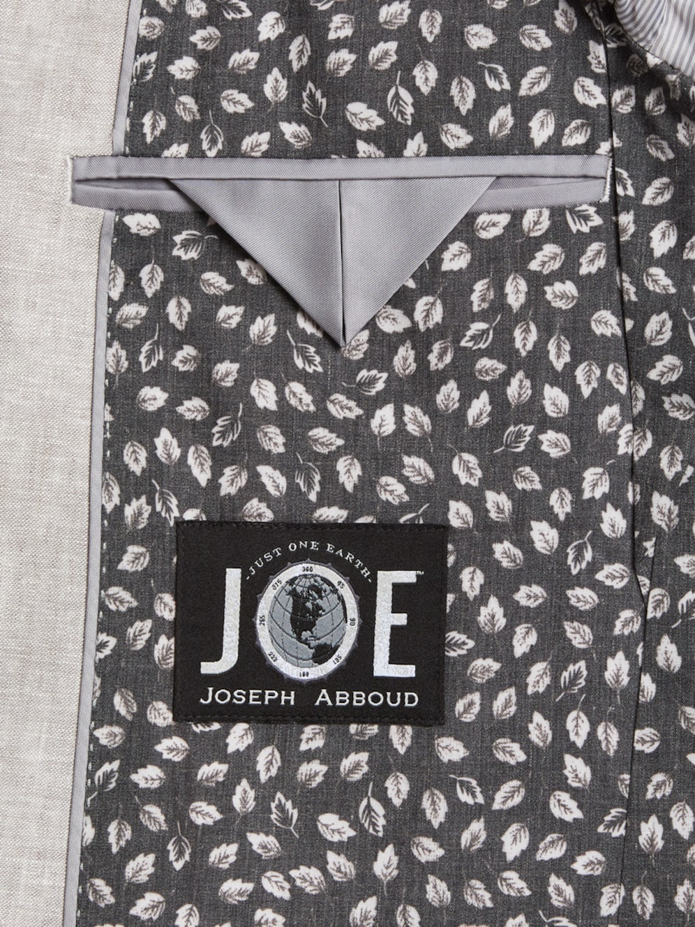 Joe Joseph Abboud Slim Fit Linen Blend Suit Separates Men's Suits