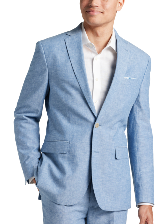 Joe Joseph Abboud Slim Fit Linen Blend Suit Separates | Men's Suits ...