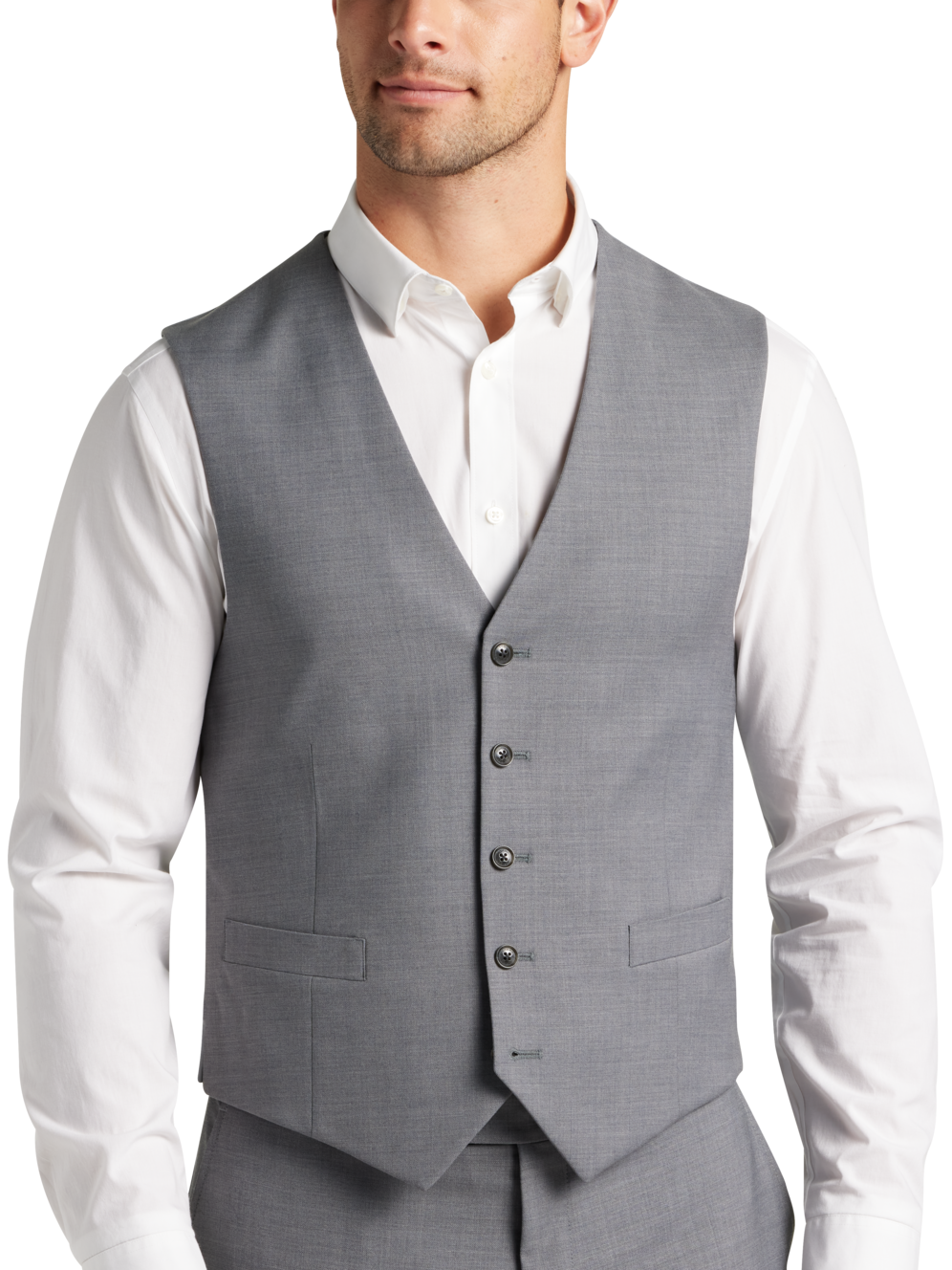 Tommy Hilfiger Modern Fit Suit Separates Vest Men's Suits & Separates