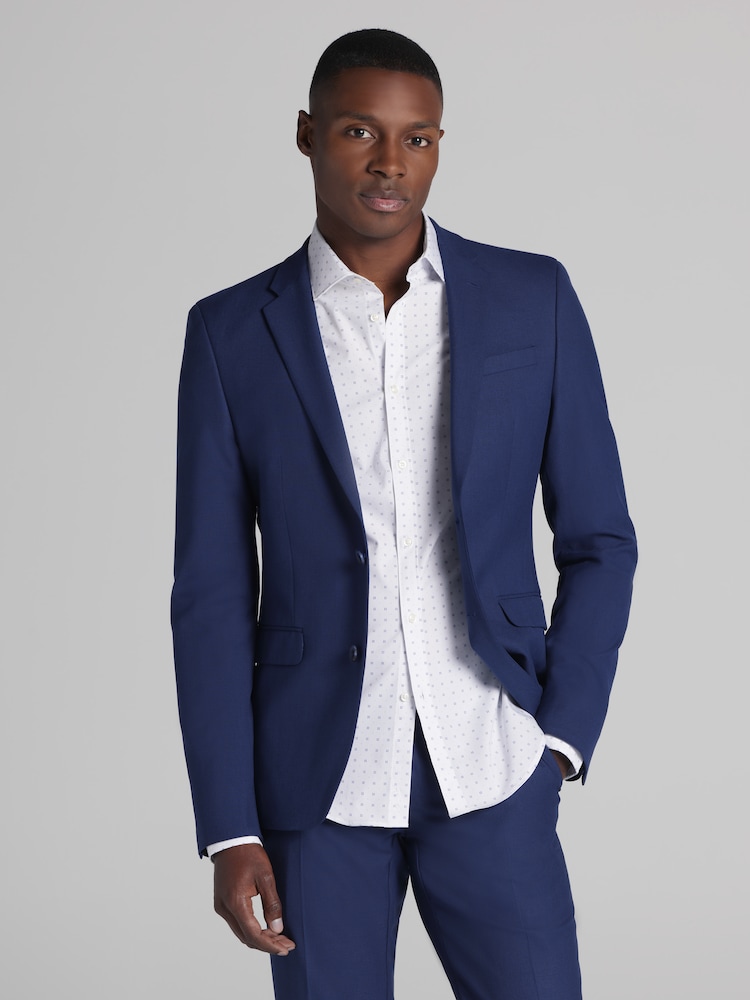 Skinny man in suit on sale