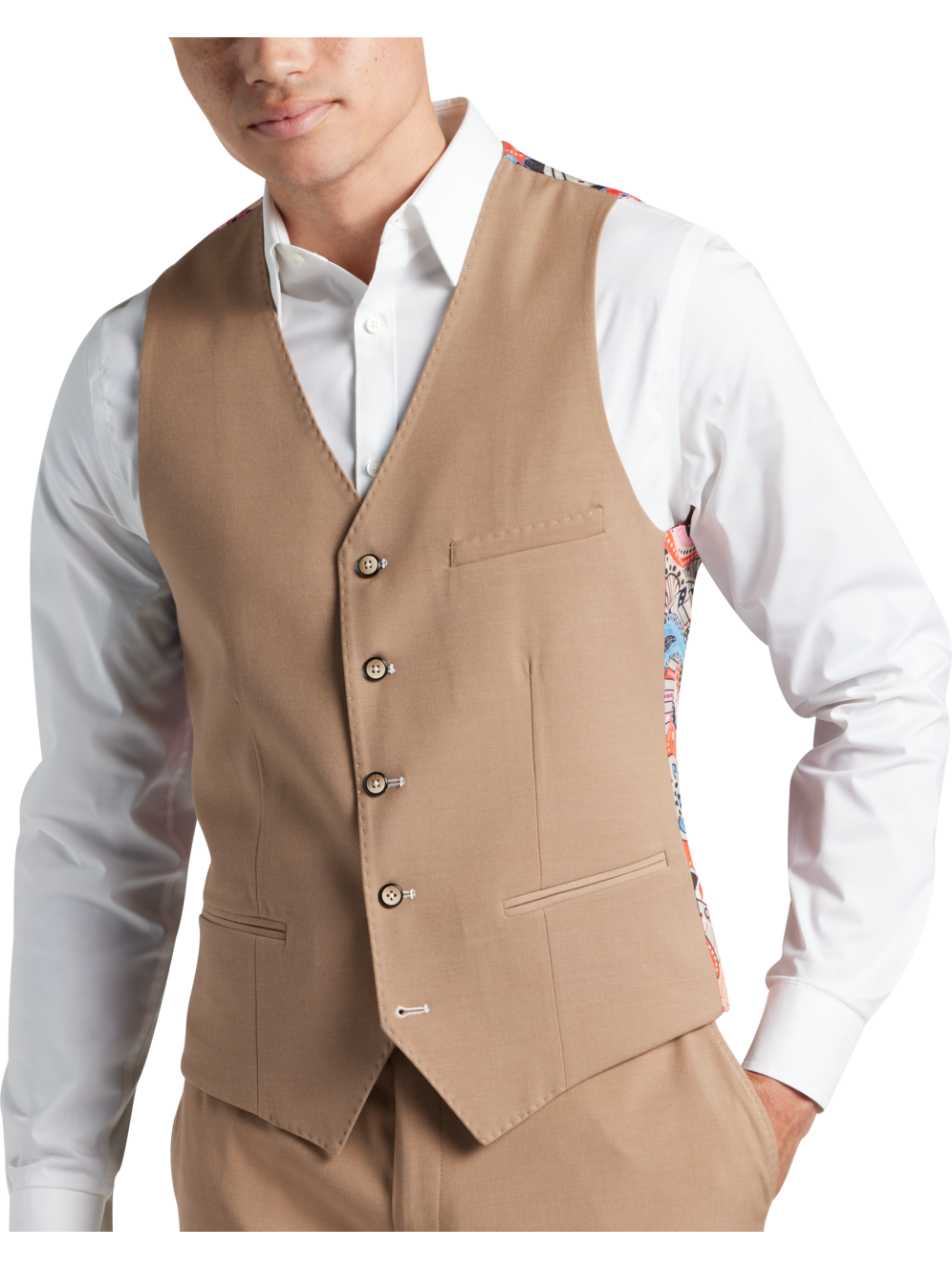 Paisley & Gray Slim Fit Suit Separates Vest Men's Moores Clothing