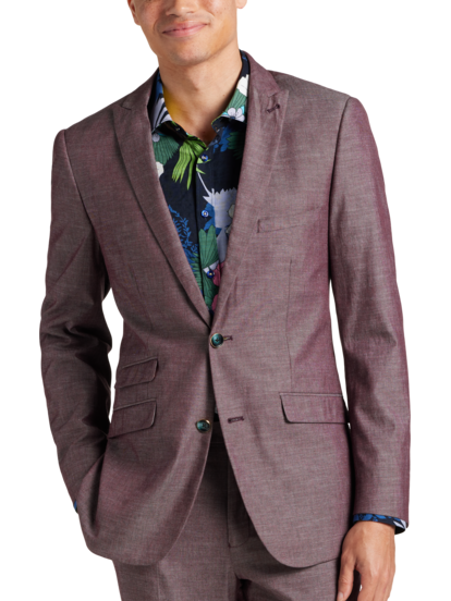 Plum suit best sale jacket