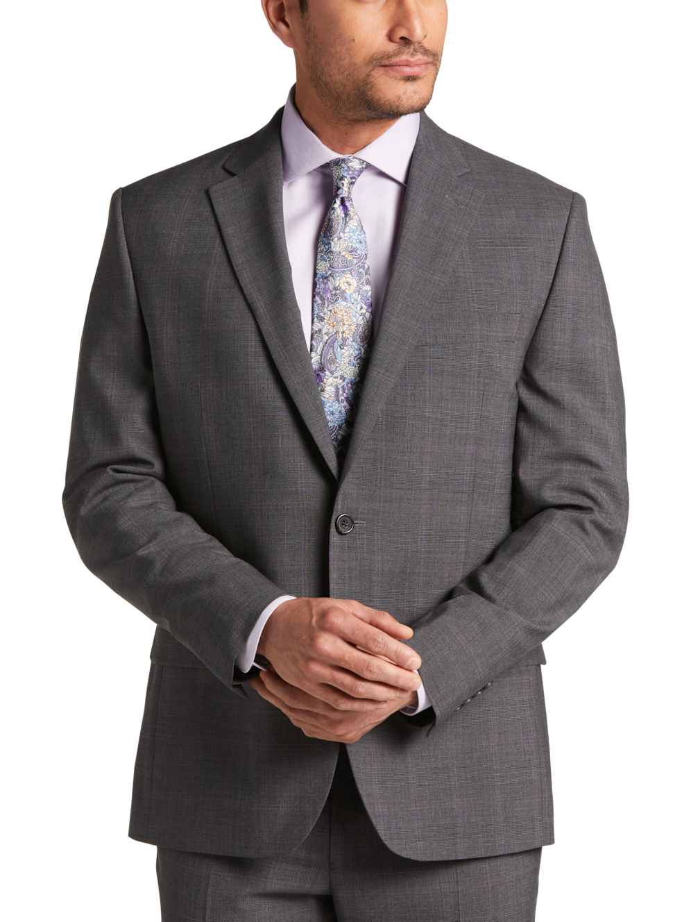 Lauren By Ralph Lauren Classic Fit Plaid Suit Separates Jacket Men's