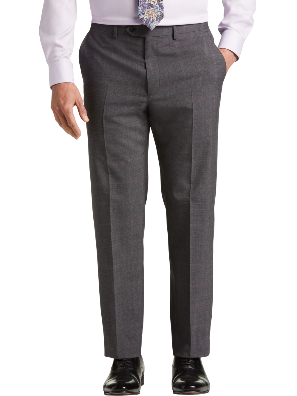 Lauren By Ralph Lauren Classic Fit Plaid Suit Separates Pant Men's