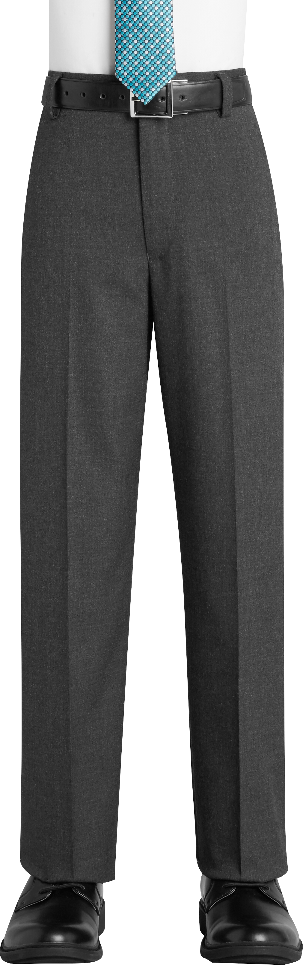 T.O. COLLECTION Boys HUSKY Fit Microfiber Blend Stretch Dress Pants - 3010  - Boytique %