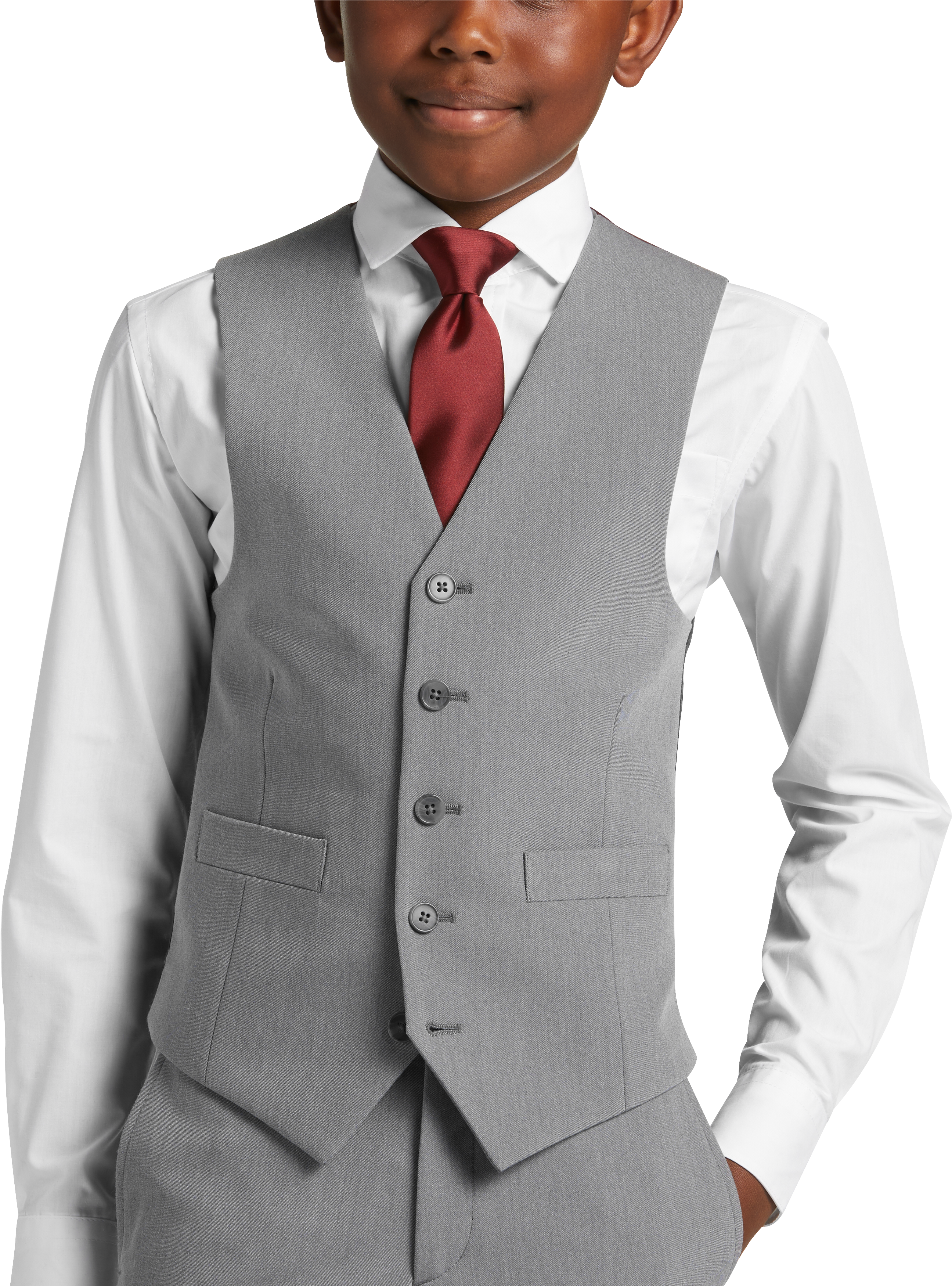 Joseph abboud grey vest discount