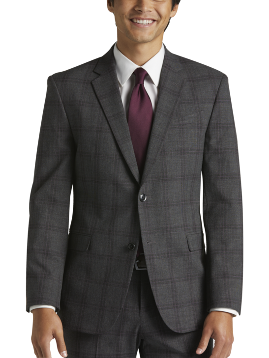 Egara Skinny Fit Plaid Suit Separates Jacket | Men's Suits & Separates ...