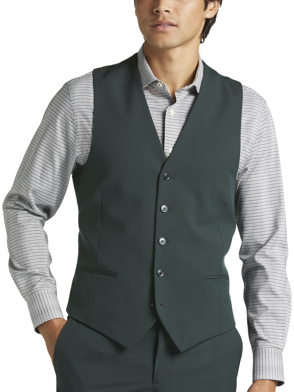 Egara Skinny Fit Suit Separates Vest Men's Suits & Separates Moores