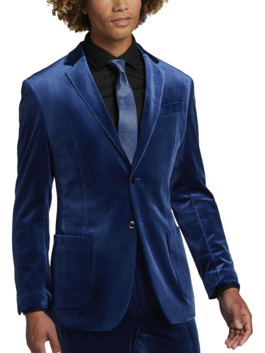 Egara Skinny Fit Suit Separates Corduroy Jacket | Men's Suits ...