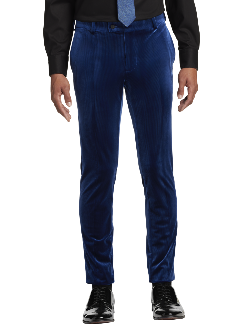 Egara Skinny Fit Suit Separates Corduroy Pants 