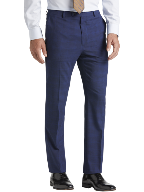 Pronto Uomo Modern Fit Plaid Suit Separates Pants | Men's Pants ...