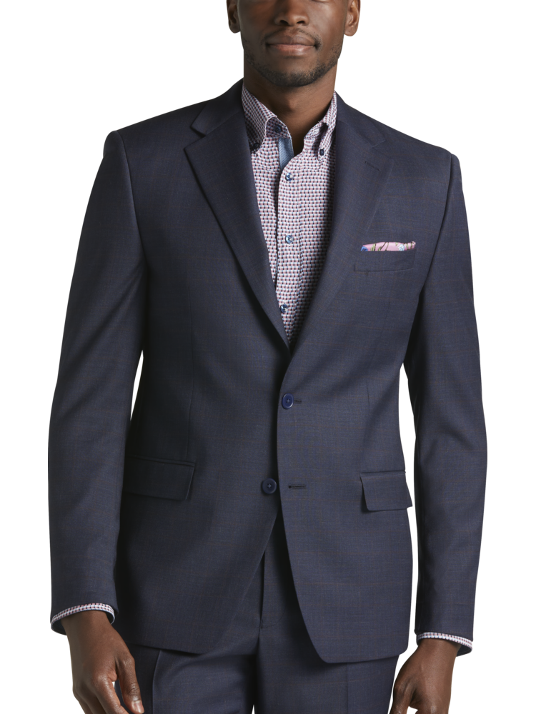 Michael Strahan Modern Fit Pinstripe Dress Pants | Men's | Moores Clothing