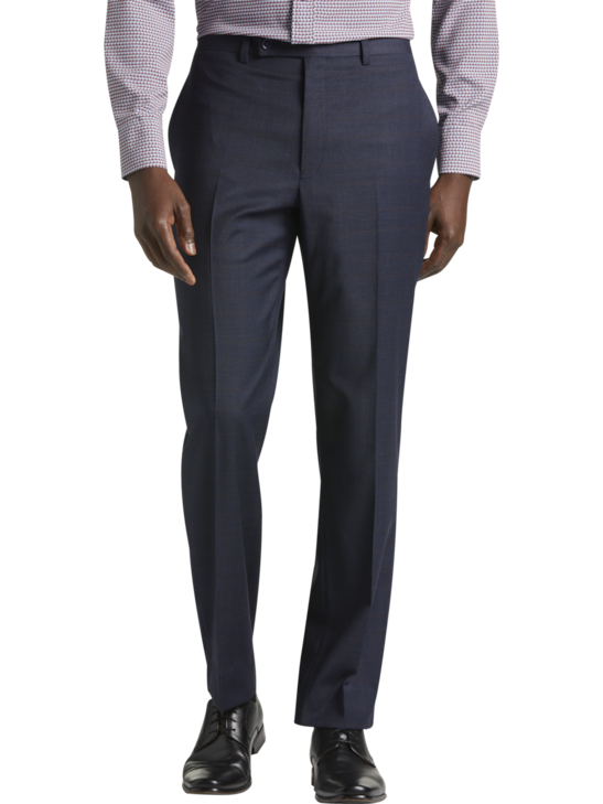 Michael Strahan Classic Fit Plaid Suit Separates Pants | Men's Pants ...