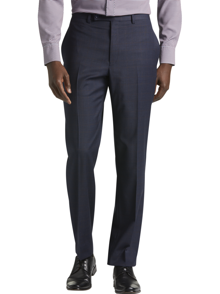 Regular Fit Suit Pants - Black - Men