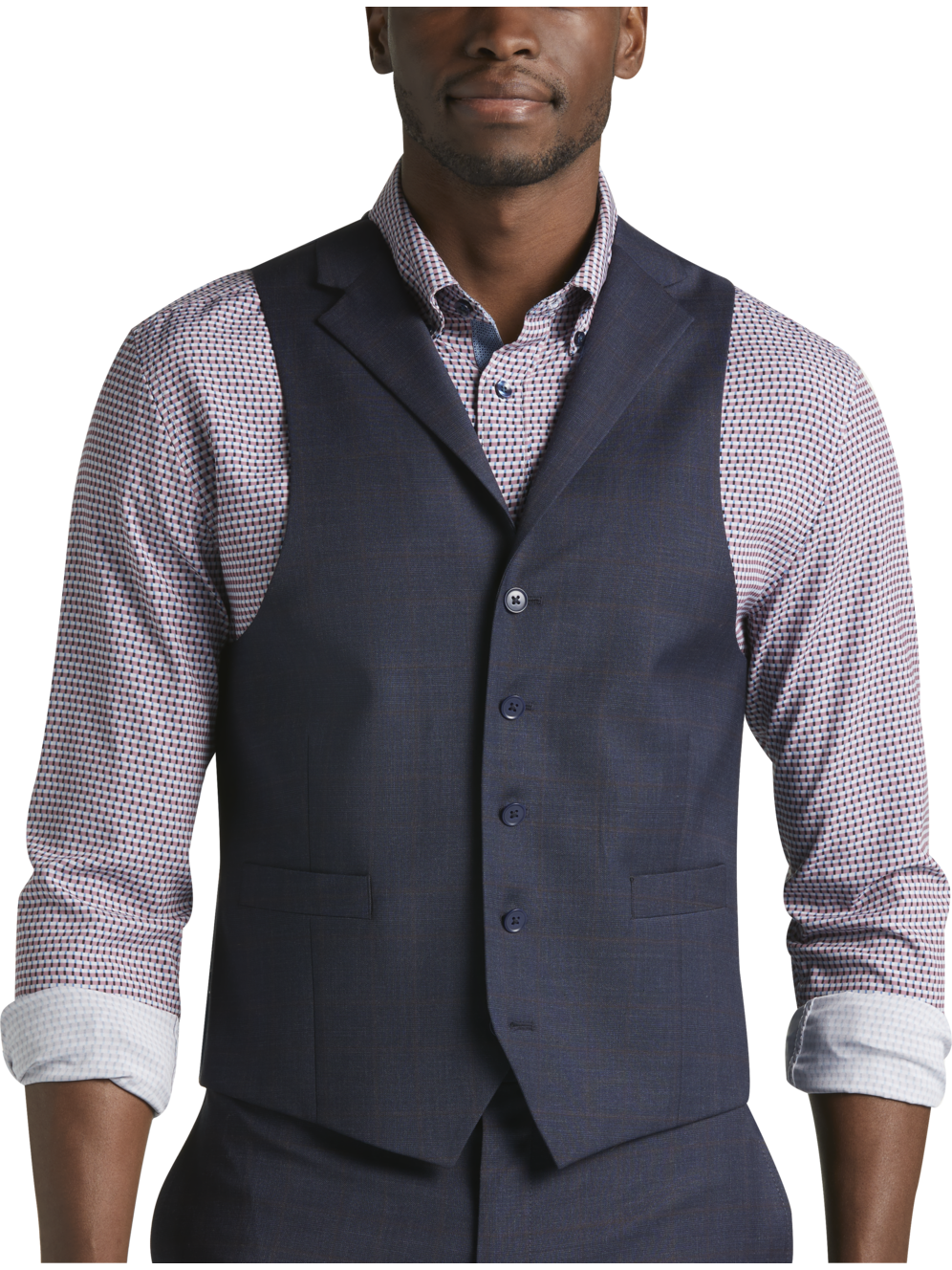 Michael Strahan Classic Fit Suit Separates Vest Men's Moores Clothing