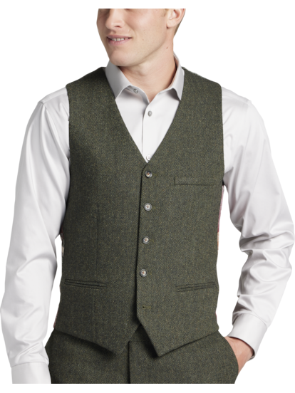 Paisley and gray vest sale