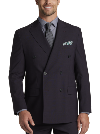 Kenneth cole double breasted suit outlet