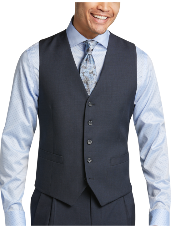 Pronto Uomo Platinum Modern Fit Suit Separates Vest | Men's Suits ...