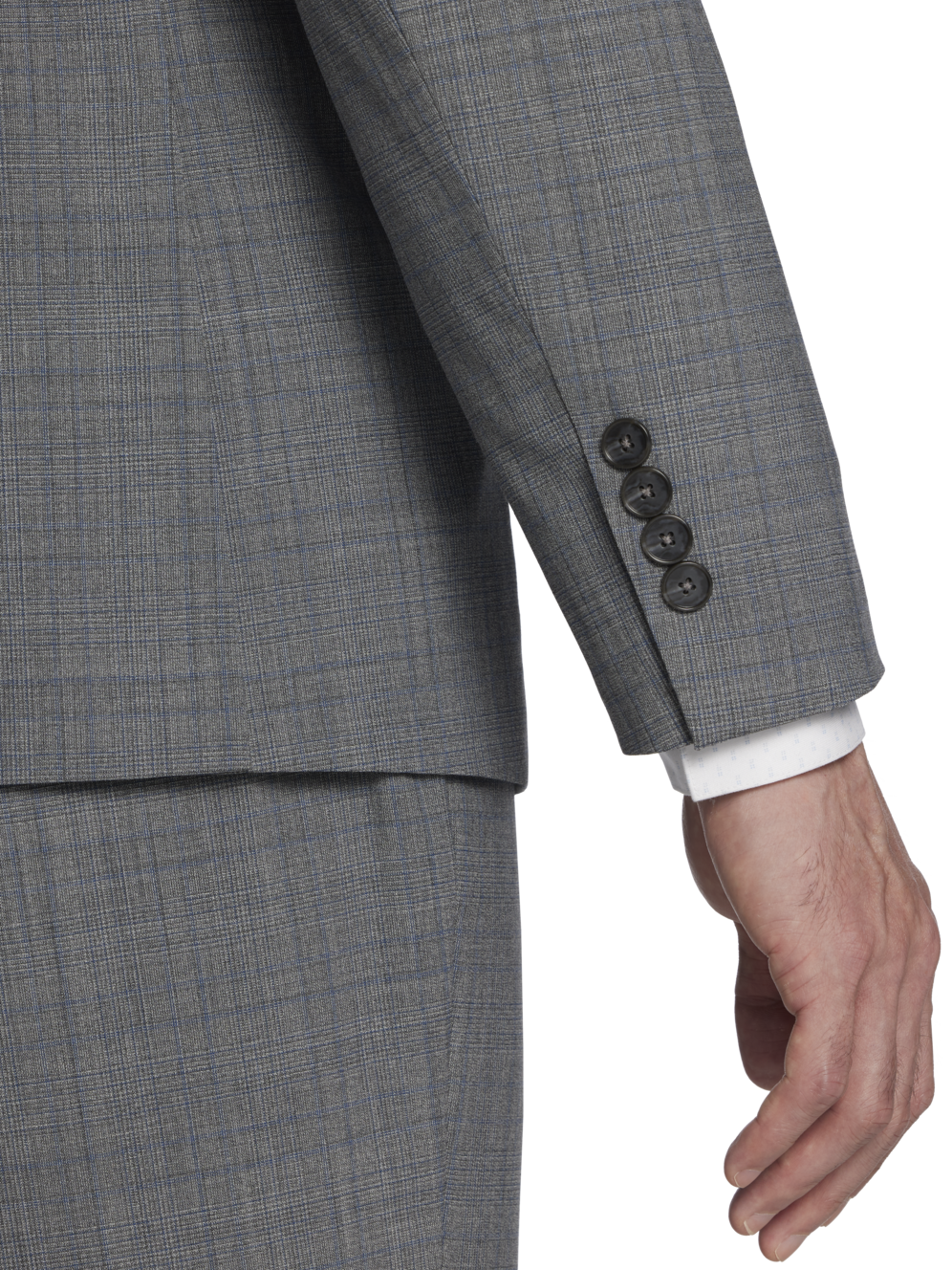 Calvin Klein Extreme Slim Fit Plaid Suit Separates Jacket Men's Suits