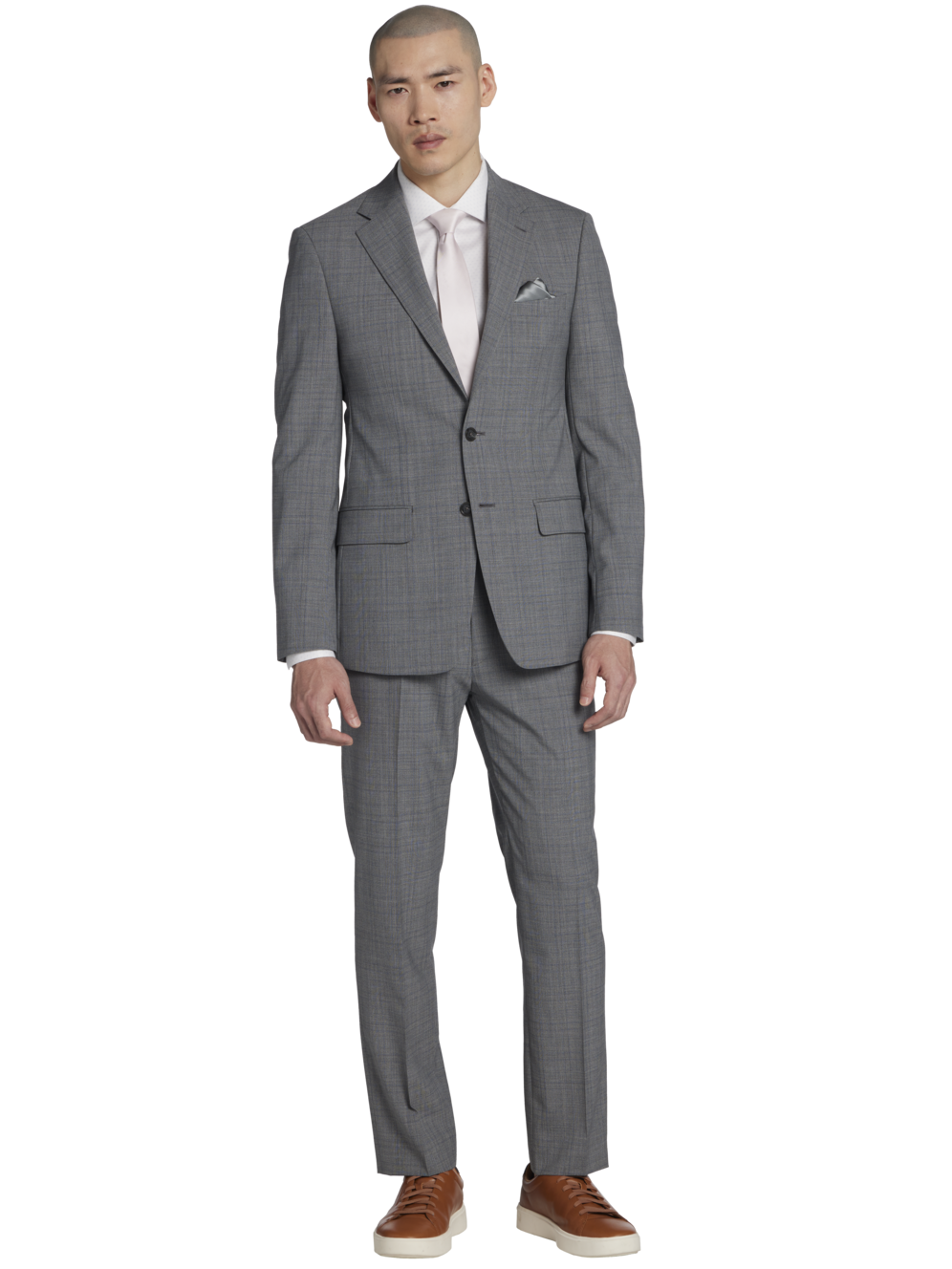 Calvin Klein Extreme Slim Fit Plaid Suit Separates Jacket Men's Suits