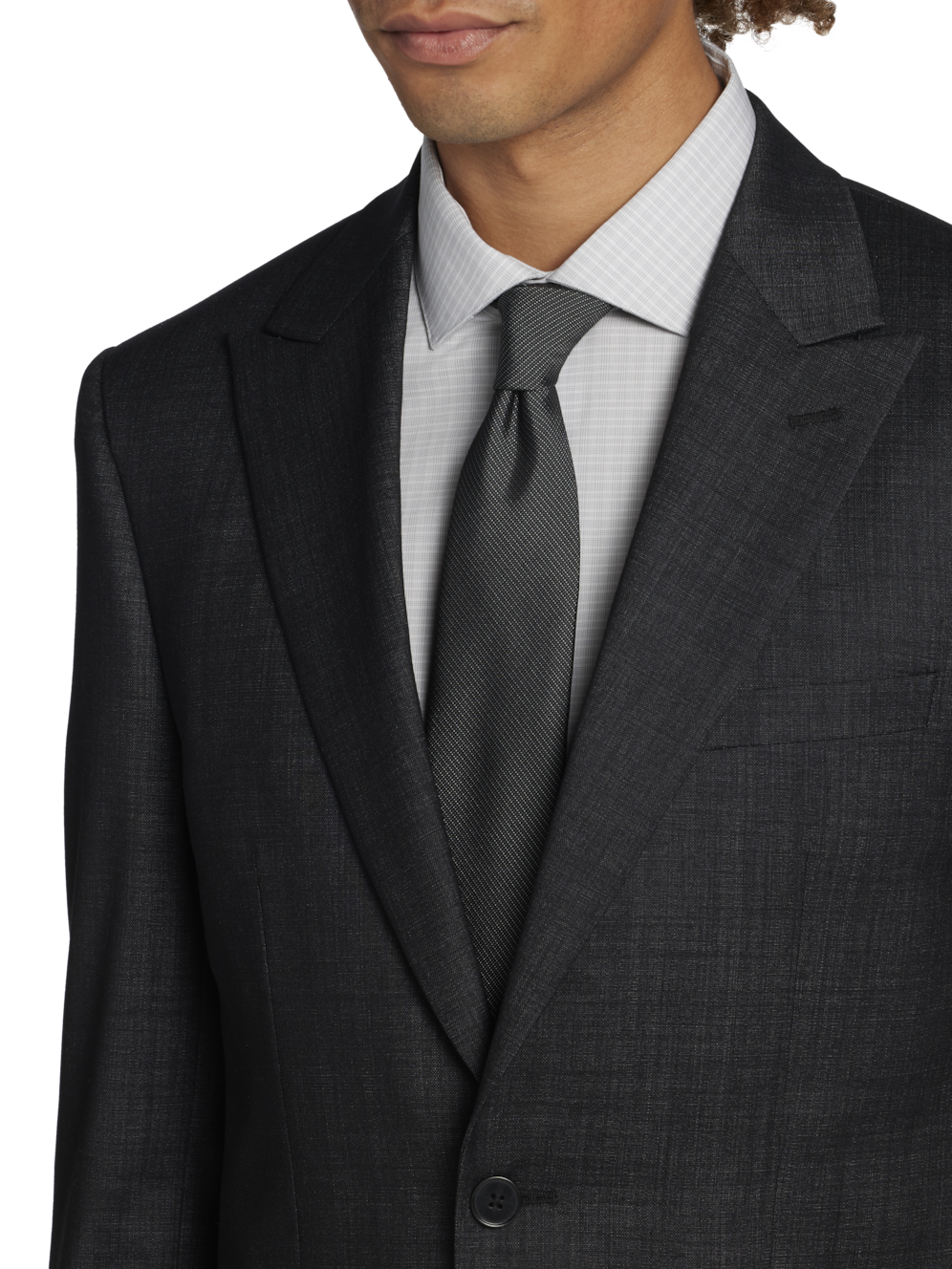 Calvin Klein Slim Fit Tic Suit Separates Jacket Men's Suits