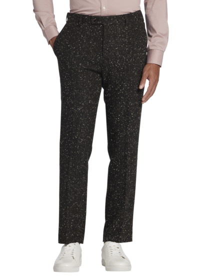 Paisley Gray Slim Fit Flat Front Suit Separates Pants Men s Pants Moores Clothing
