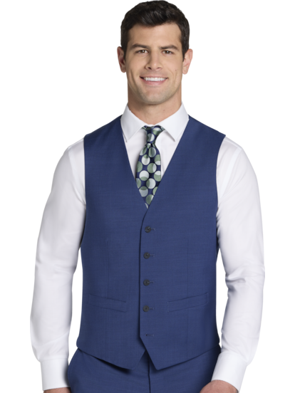 Men s AWEARNESS Kenneth Cole Slim Fit CHILLFLEX Suit Vest at Moores Black Size Medium Suit Separates