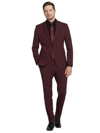 Skinny fit mens suits on sale